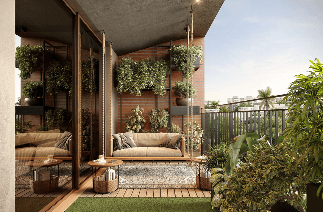 Reflection 66 Features Balcony